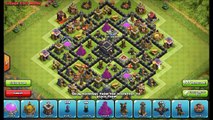 TH8 Base Defense ● Clash of Clans Town Hall 8 Base ● CoC TH8 Base Design Layout (Android Gameplay)