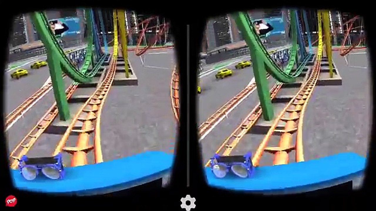 VR Roller Coaster - Best 3D SBS VR Roller Coaster for Google Cardboard