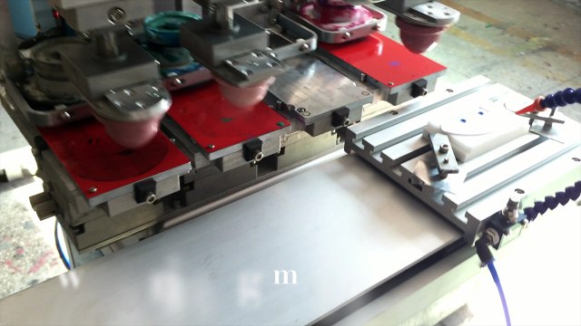 DX-P4S-90 4 color pad printing machine