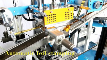 automatic wine bottle seal foil stamping machine