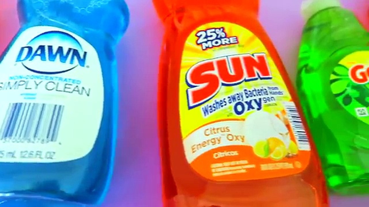 Dish Soap Slime Test - Without Borax, Liquid Starch, Cornstarch, Baking Soda