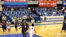 岩手国体 少年男子バスケットボール競技 決勝 石川（白）vs 京都（黒） 前半ハイライト