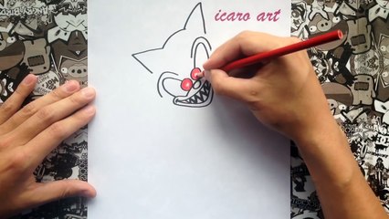 Como dibujar a sonic | how to draw sonic exe