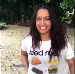 Shraddha Kapoor Cartwheels OOPS