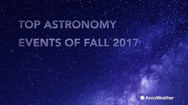 Don't miss these upcoming celestial events this fall