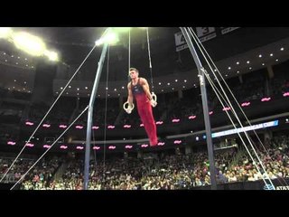 Sam Mikulak (USA) - Still Rings - 2016 AT&T American Cup