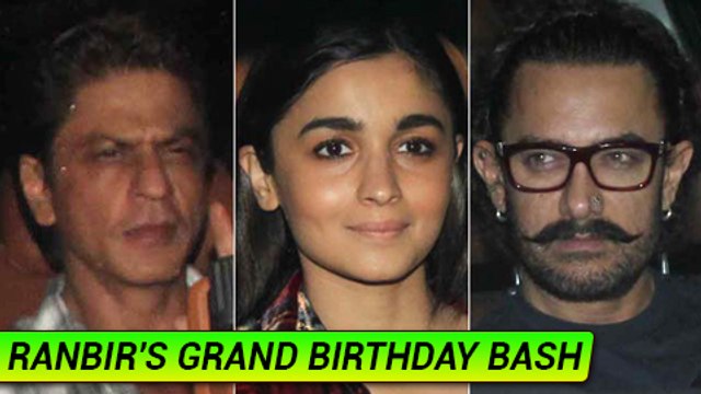 Ranbir Kapoor 35th Birthday Party With Alia Bhatt, Shah Rukh Khan, Gauri Khan, Aamir Khan
