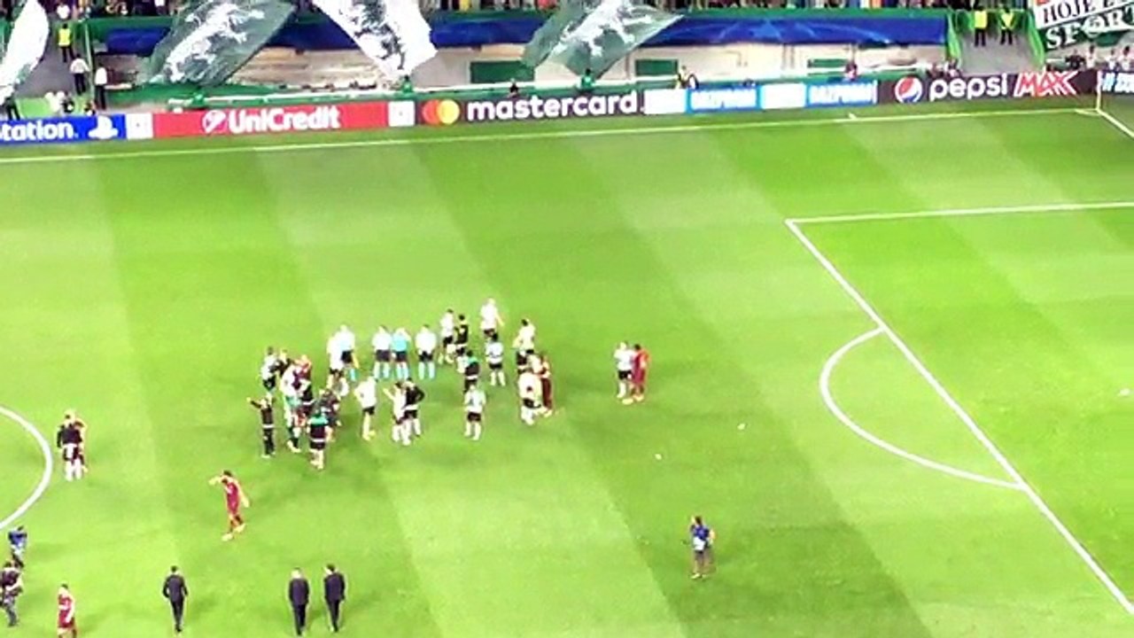 Momento arrepiante em Alvalade adeptos rendidos à equipa