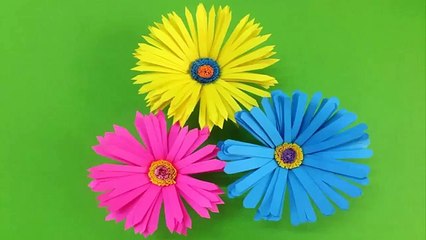How to make paper flower | Easy origami flowers for beginners making | DIY-Paper Crafts