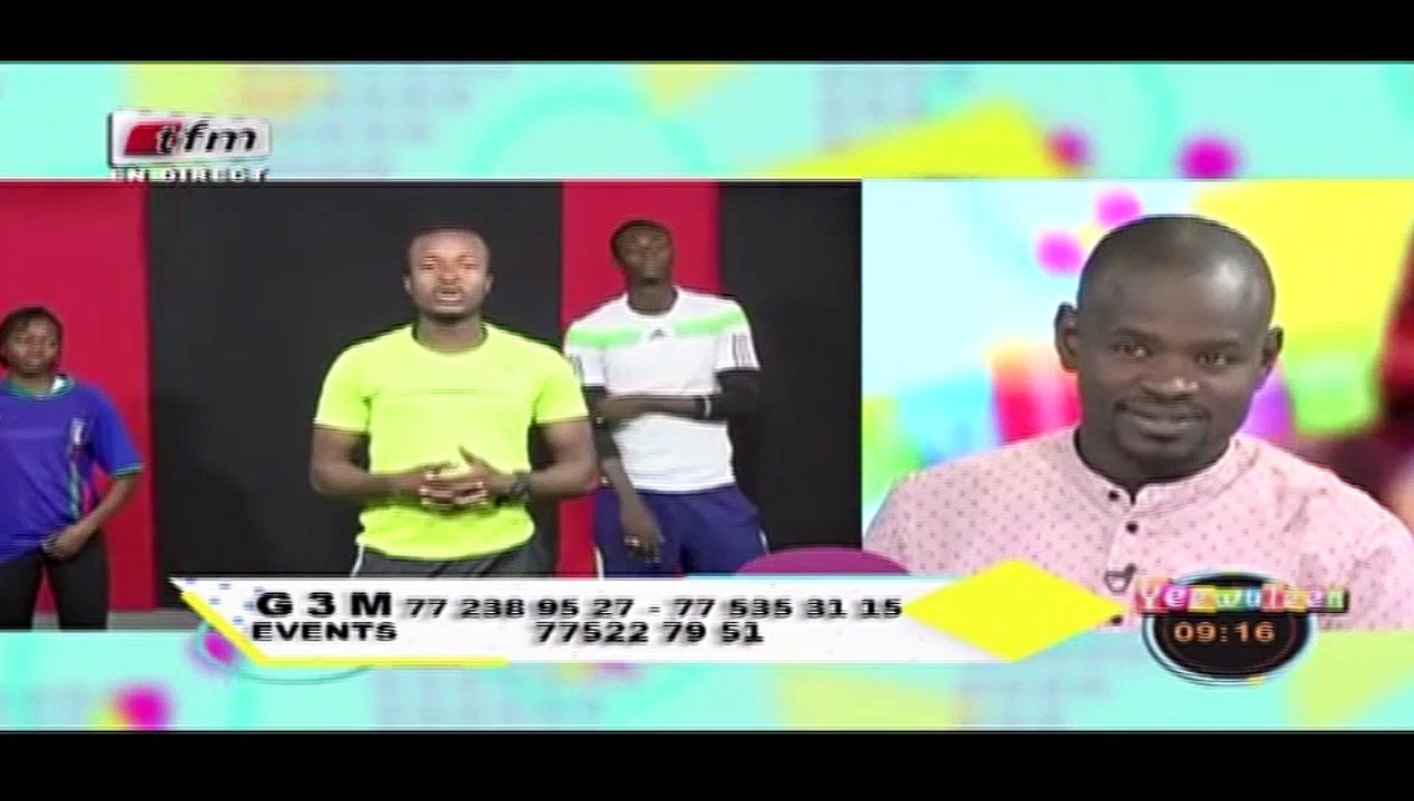 RUBRIQUE GYM avec G3M EVENTS dans Yeewu Leen du 28 Septembre 2017