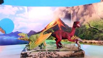 Toy DINOSAUR FIGURES Dimorphodon vs Therizinosaurus Dinosaurs Toy Review by Schleich