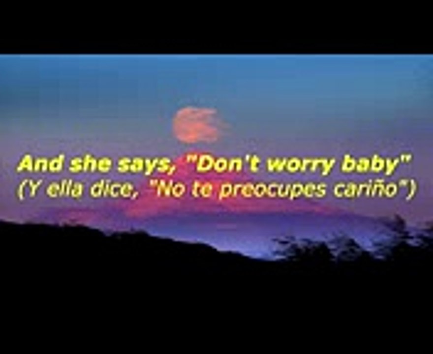 Cuco - Don't Worry Baby (Lyrics) (Sub. Español)