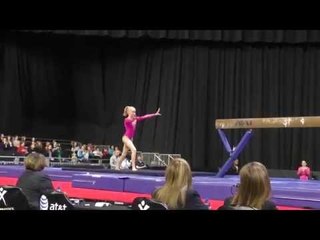 Carly Bauman – Balance Beam – 2015 Nastia Liukin Cup