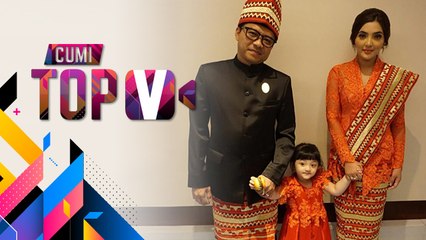 Cumi TOP V: 5 Aksi Lucu Arsy di Pesta Pernikahan Anak Ketua MPR