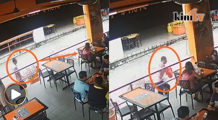 Rugi lebih RM100,000, beg merah diragut ketika makan