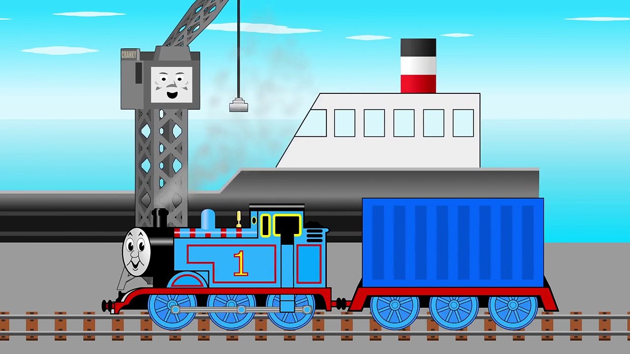 トーマス おもちゃアニメ クランキーとみなとでおしごと Thomas and Cranky the Crane