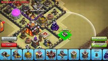 Post Update Th10 Farming Base(with replays)- Clash of Clans