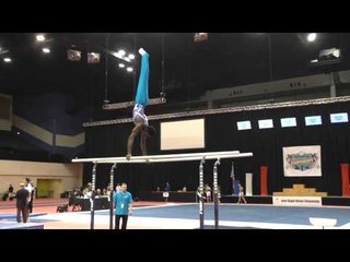 Kiwan Watts - Parallel Bars - 2015 Men's Junior Olympic Championships