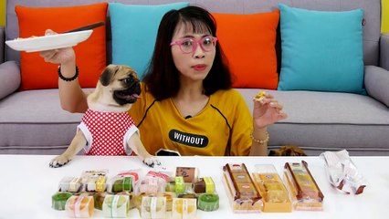 ĂN THỬ VÀ CẢM NHẬN BÁNH TRUNG THU NHẬT BẢN