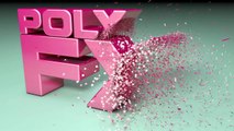 Cinema 4D Tutorial: PolyFX Animated Text Destruction (Beginner)