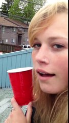 Drunk College Kid Jumps Off Roof in Eugene Oregon