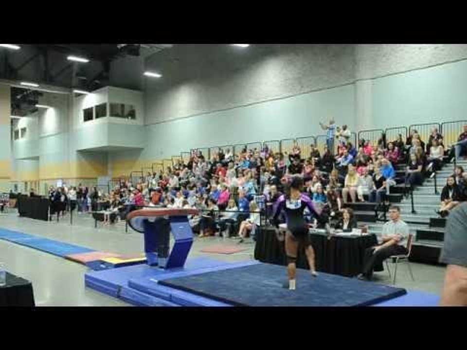 Kyla Bryant - Vault 1 - 2015 Women's Junior Olympic Championships