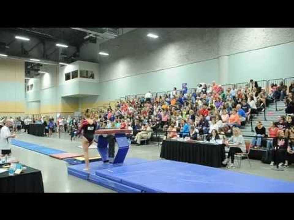 Maddie Karr - Vault 1 - 2015 Women's Junior Olympic Championships