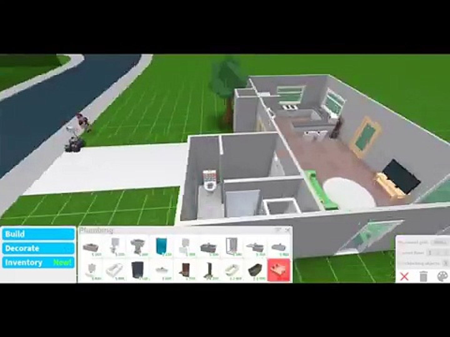 Building A 10k House 3 Roblox Bloxburg Video Dailymotion - roblox bloxburg house builds cheat roblox high school