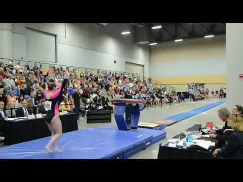 Rachael Lukacs - Vault 1 - 2015 Women's Junior Olympic Championships
