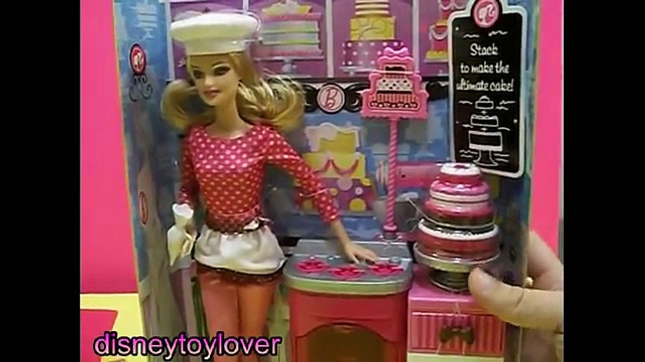 play doh barbie pastry chef