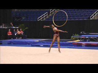 Nastasya Generalova - Hoop - 2015 USA Gymnastics Championships