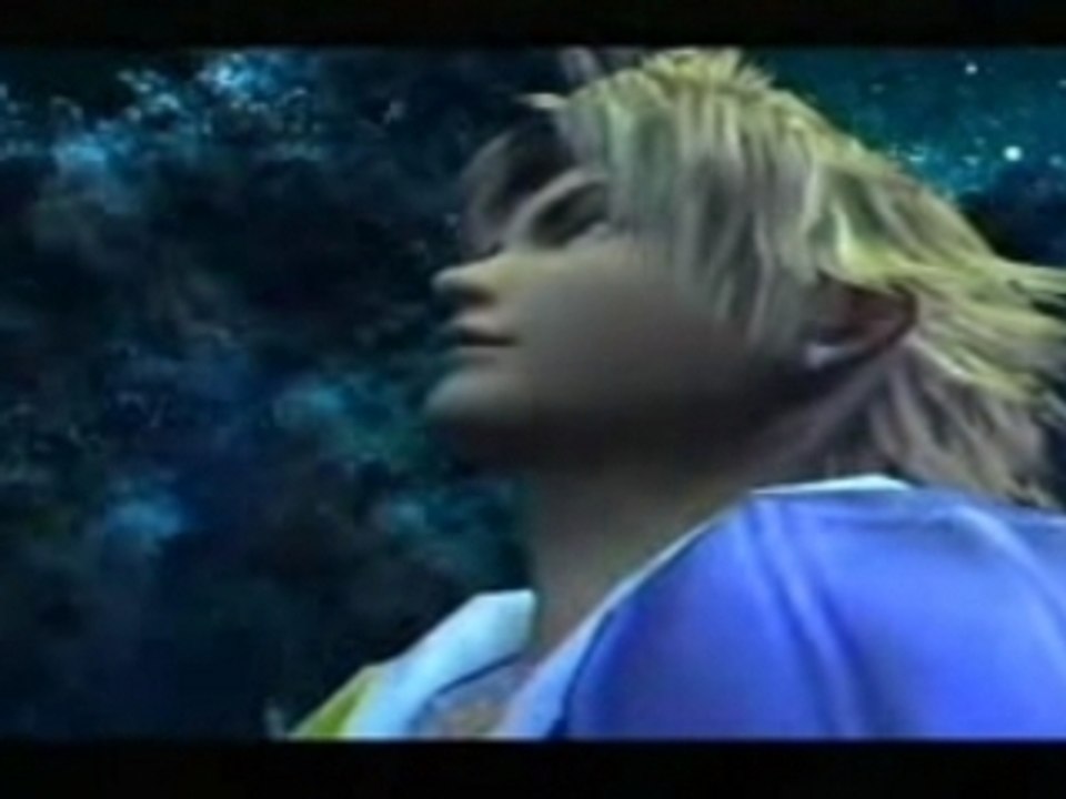 Final fantasy X-Tidus & Yuna kissing scene(with cutscenes!!)
