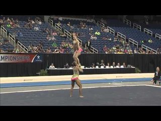 Renteria-Merwarth - Dynamic - 2015 USA Gymnastics Championships