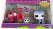LPS Sundae Sparkle Set Littlest Pet Shop Kangaroo Lamb Rolleroos Playset Toy Review Opening
