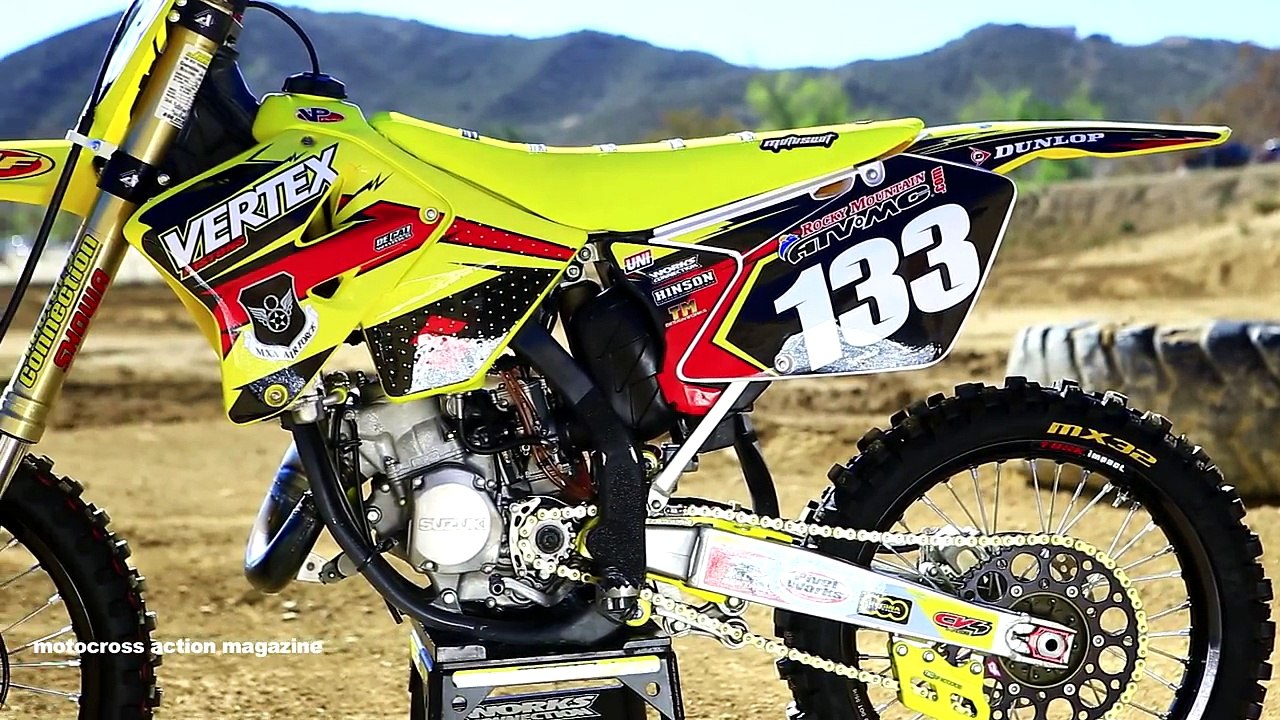 Suzuki RM125 2 stroke project build || Shaken not Stirred|| Motocross Action Magazine