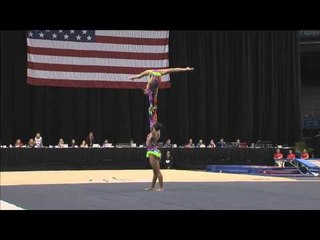Merwarth-Renteria - Balance - 2015 USA Gymnastics Championships