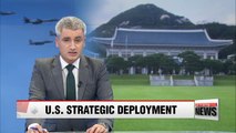 U.S. deployment of strategic military assets in South Korea to begin later this year: Gov't