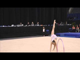 Camilla Feeley - Hoop - All-Around Final - 2015 USA Gymnastics Championships