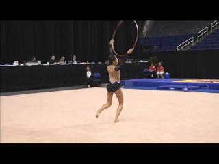 Aliya Protto - Hoop - All-Around Final - 2015 USA Gymnastics Championships