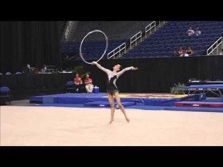 Serena Lu - Hoop - All-Around Final - 2015 USA Gymnastics Championships