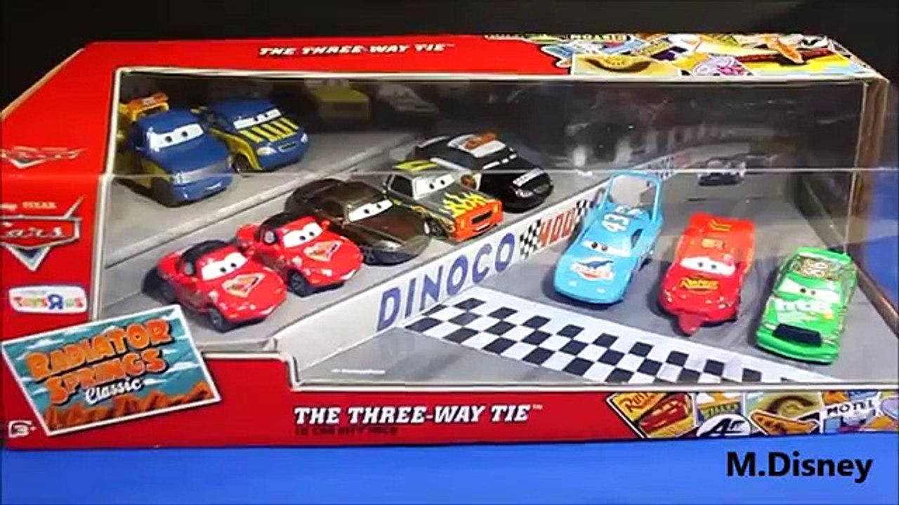 Radiator Springs Classic Disney***10 Cars***Three Way Tie Gift