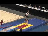 Garret Waterstradt - Double Mini Pass 2 - 2015 USA Gymnastics Championships