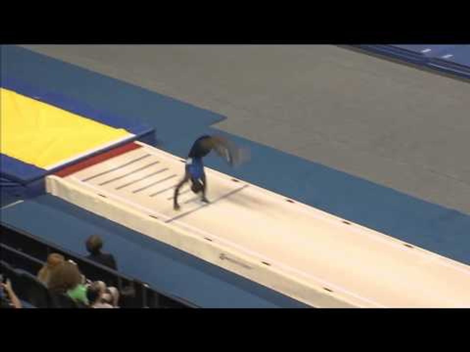 Garrett Wheeler - Tumbling Pass 2 - 2015 USA Gymnastics Championships