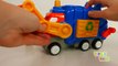 Garbage Truck Toy for Kids!! Playset with Trash Cans