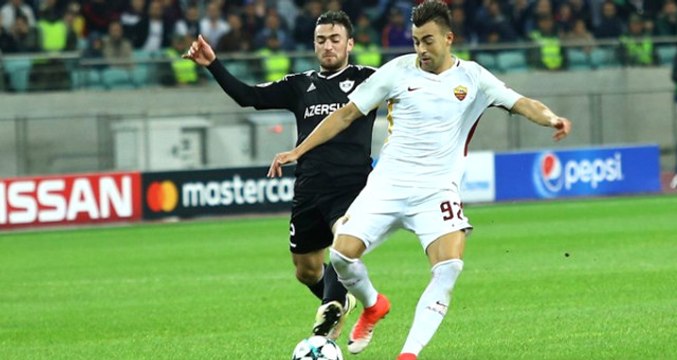 Azeri Ekibi Karabağ, Evinde Roma'ya Diz Çöktü: 2-1