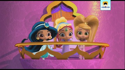 Shimmer and Shine Starry Night Sleepover Wild Carpet Chase Episode Color Disney