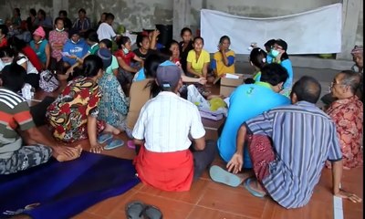 Pengungsi Gunung Agung Mulai Terpapar Penyakit