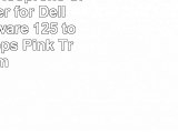 VanGoddy Neoprene Sleeve Cover for Dell XPS  Alienware 125 to 133 Laptops Pink Trim