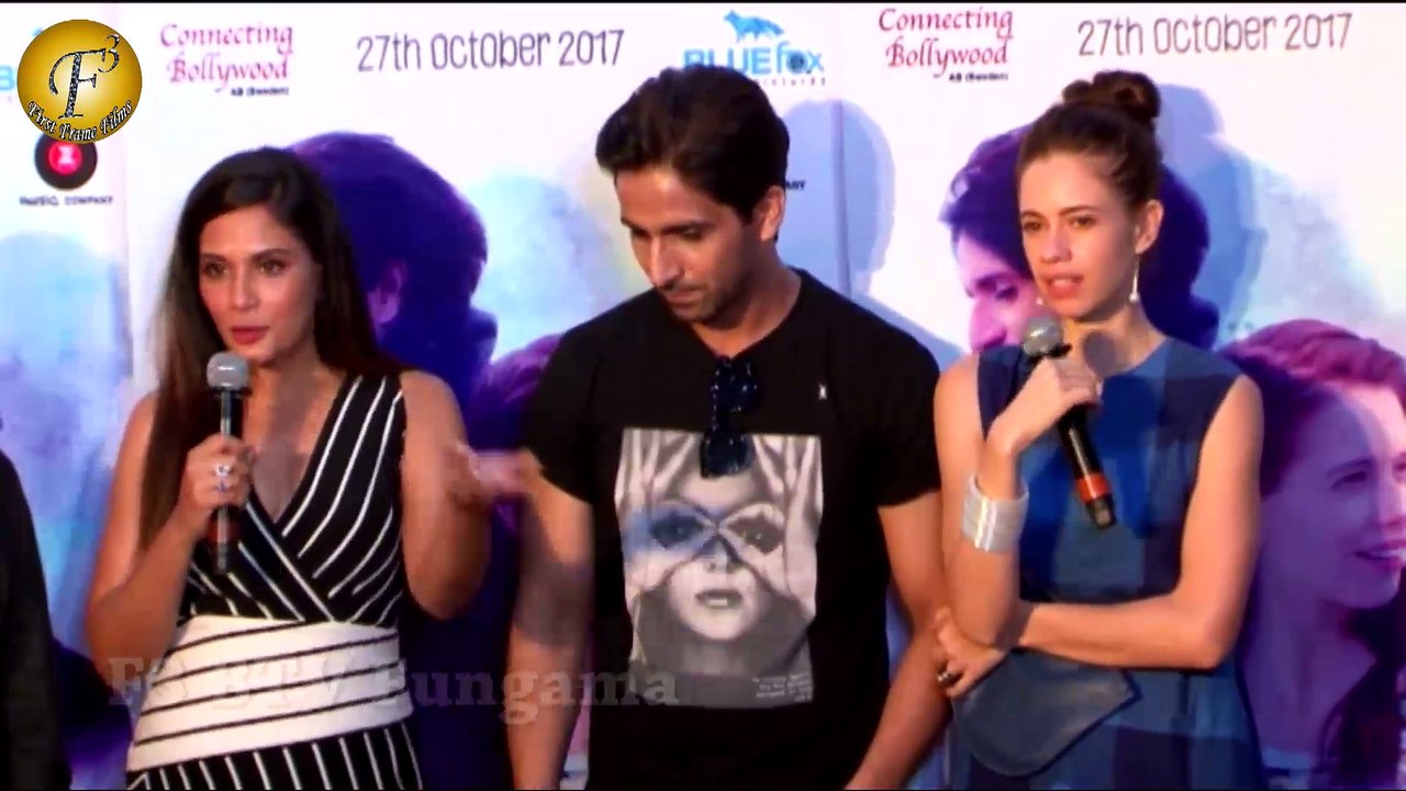 Trailer Launch Of The Film "Jia aur Jia" With Kalki Koechlin, Richa Chadda and Arslan Goni