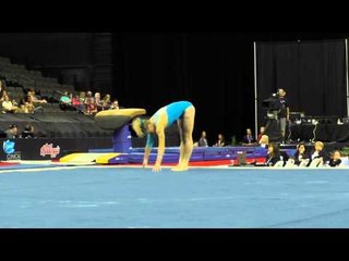 Jazmyn Foberg - Floor Exercise - 2015 Secret U.S. Classic